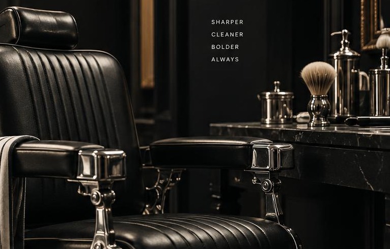 Barbershop sample website imagery